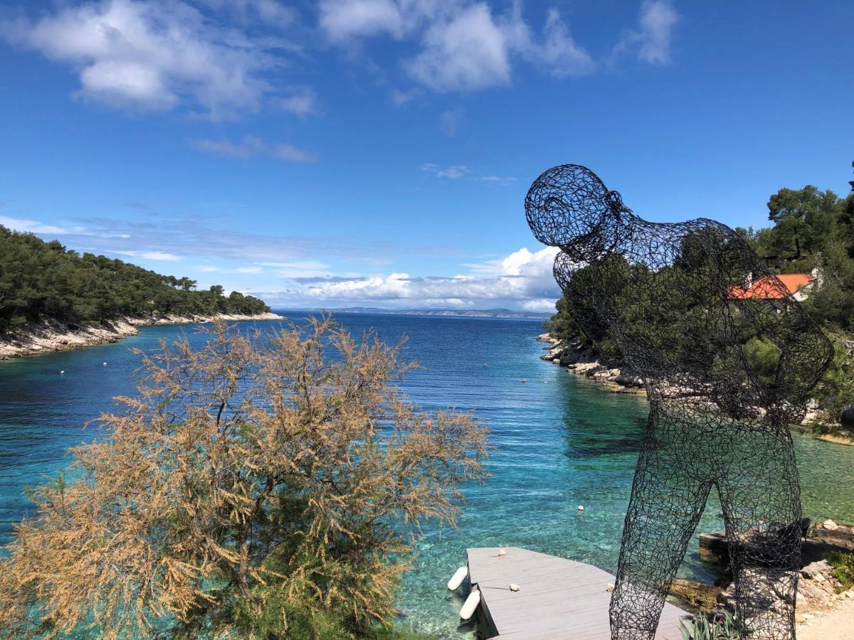 Little Green Bay Hotel Hvar Island Bagian luar foto